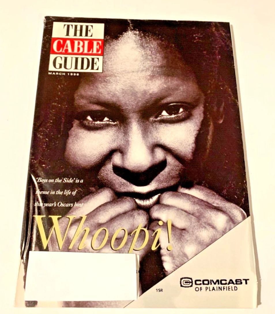 CABLE GUIDE USA magazine side cover  March 1996