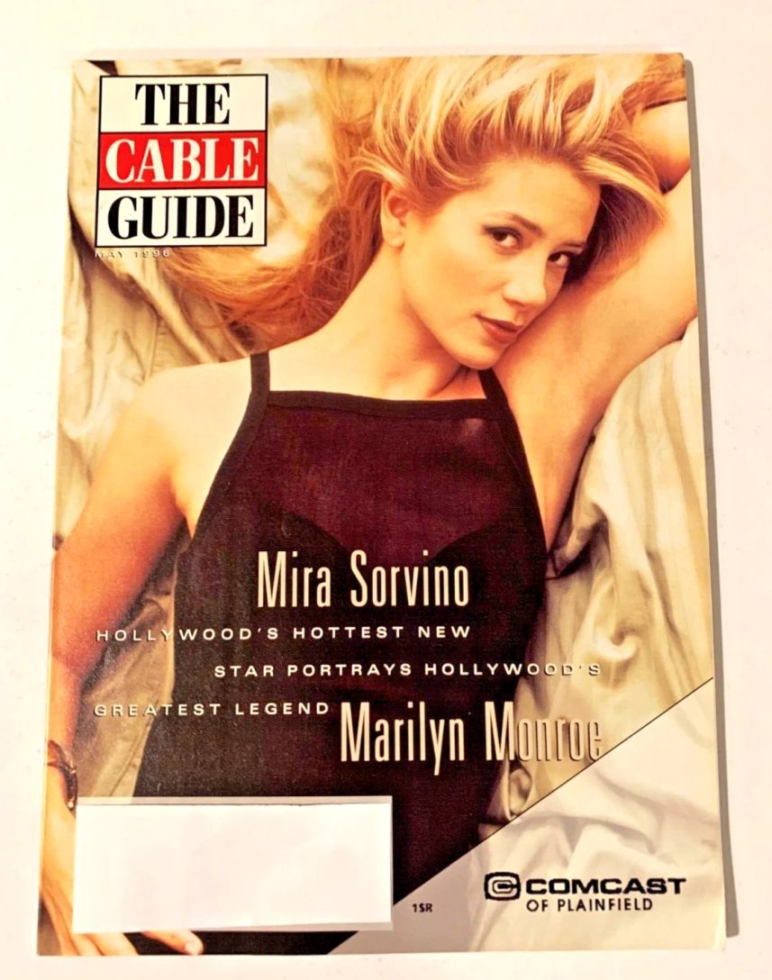 CABLE GUIDE USA magazine side cover  May 1996