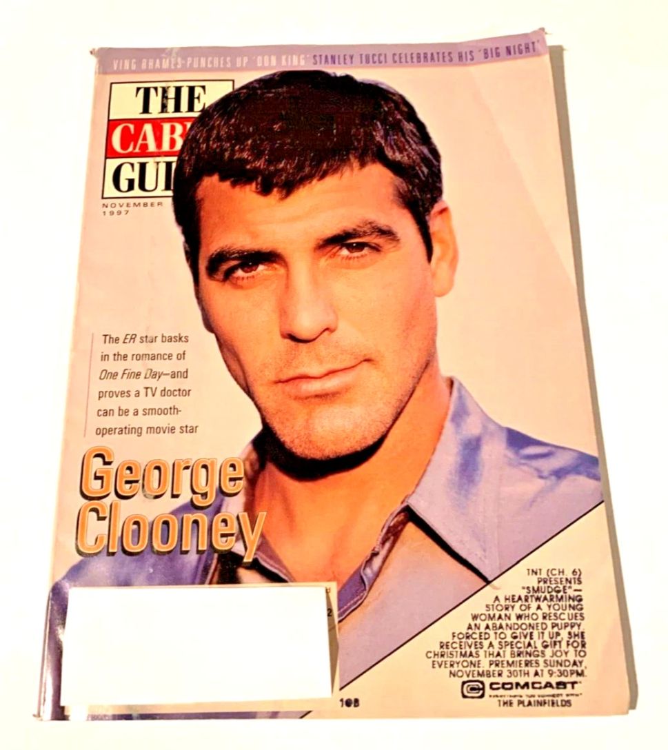 CABLE GUIDE USA magazine side cover  November 1997