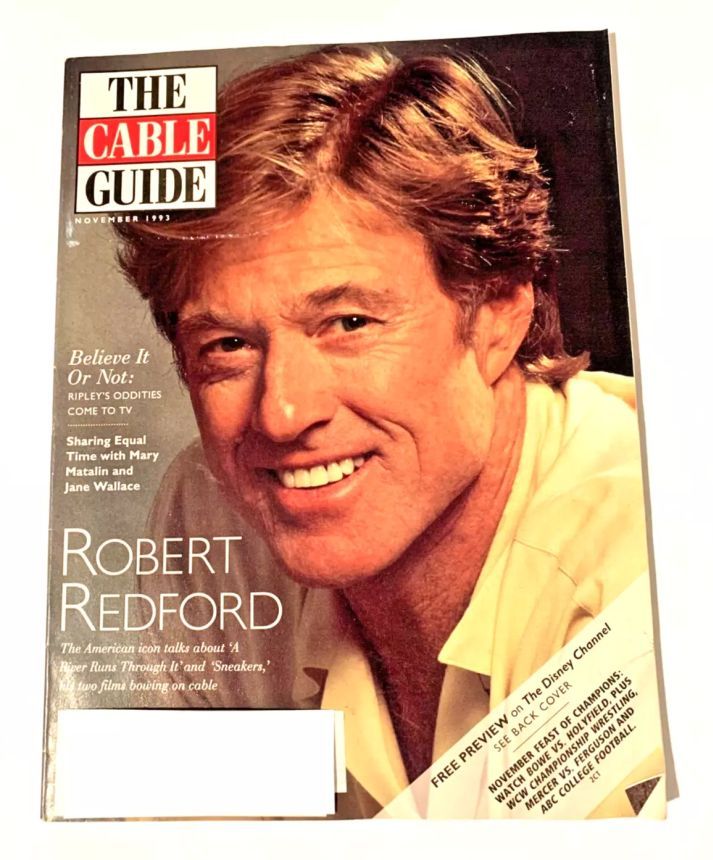CABLE GUIDE USA magazine side cover  November 1993
