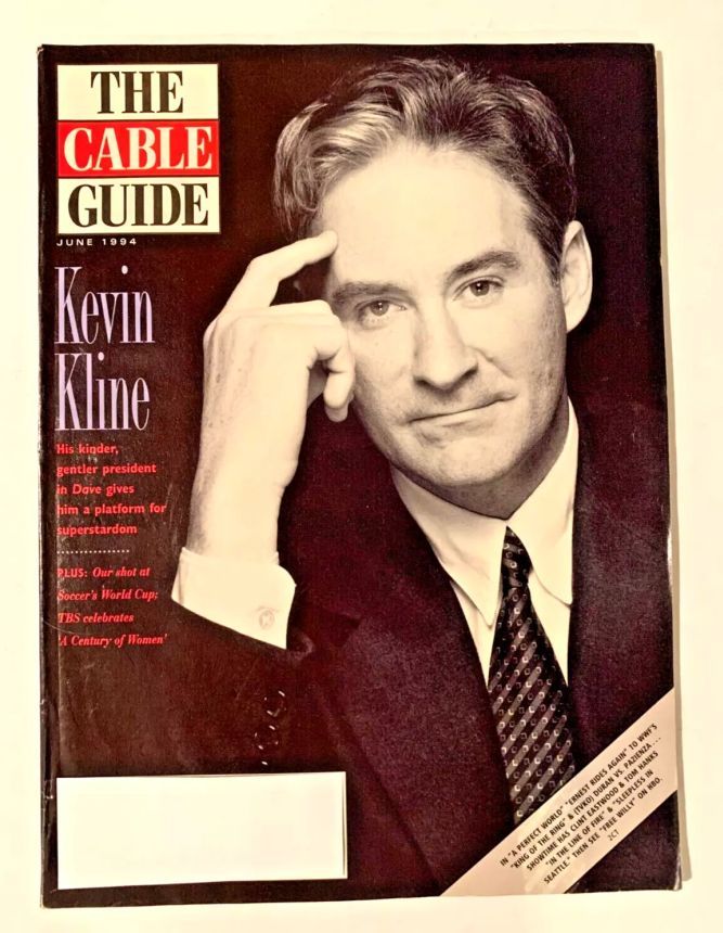 CABLE GUIDE USA magazine side cover  June 1994