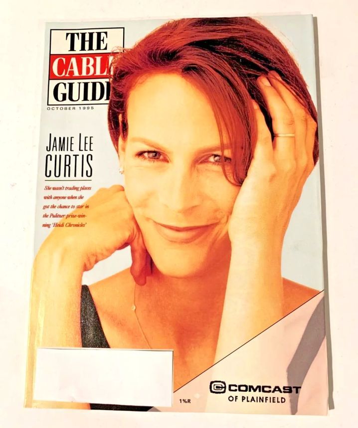 CABLE GUIDE USA magazine side cover  October 1995