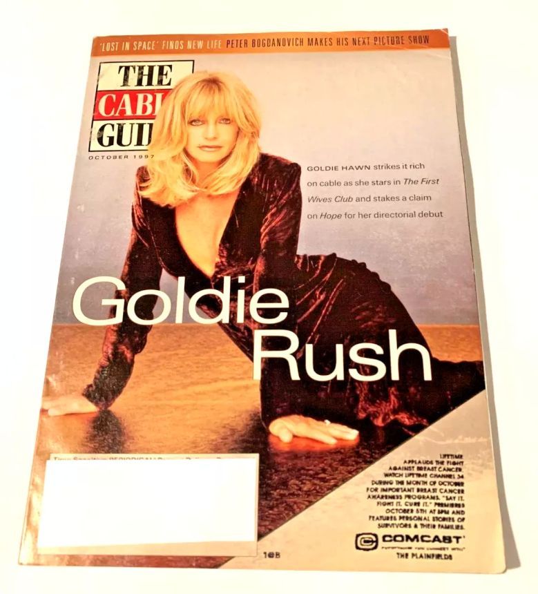 CABLE GUIDE USA magazine side cover  October 1997