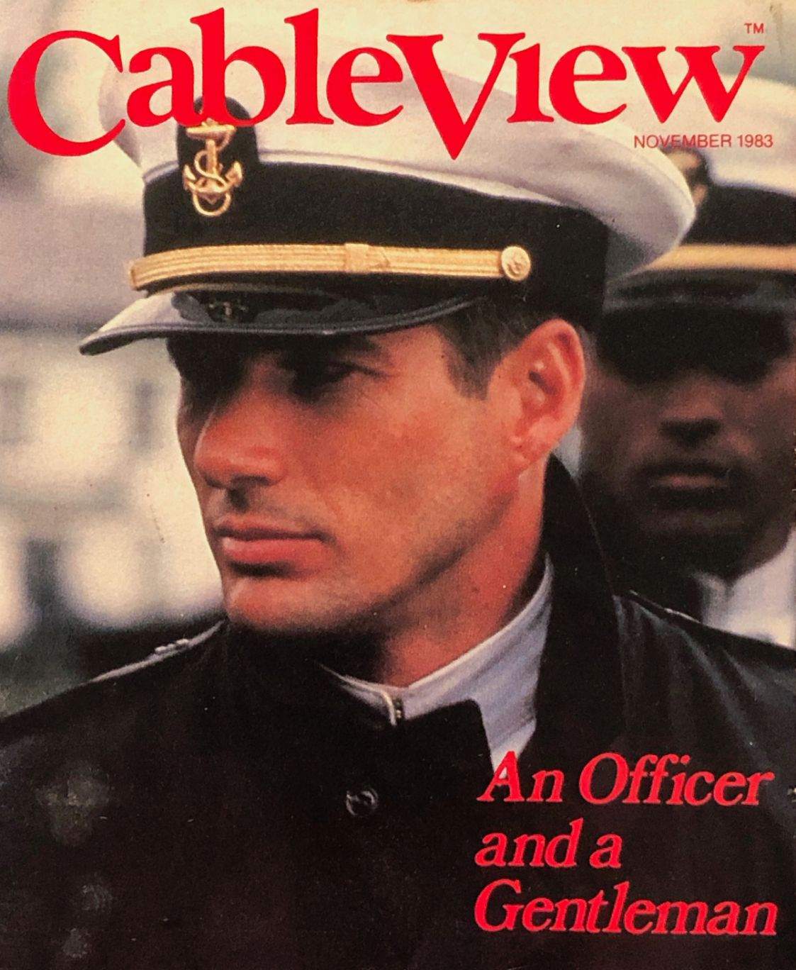 CABLEVIEW magazine side cover  November 1983