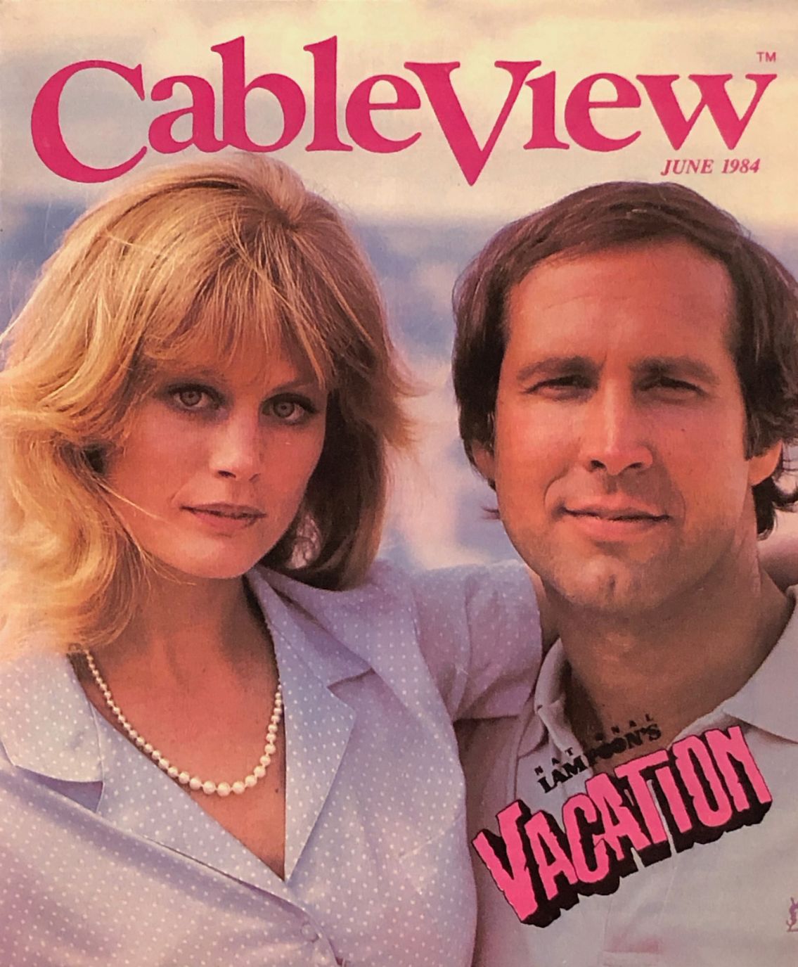 CABLEVIEW magazine side cover  June 1984