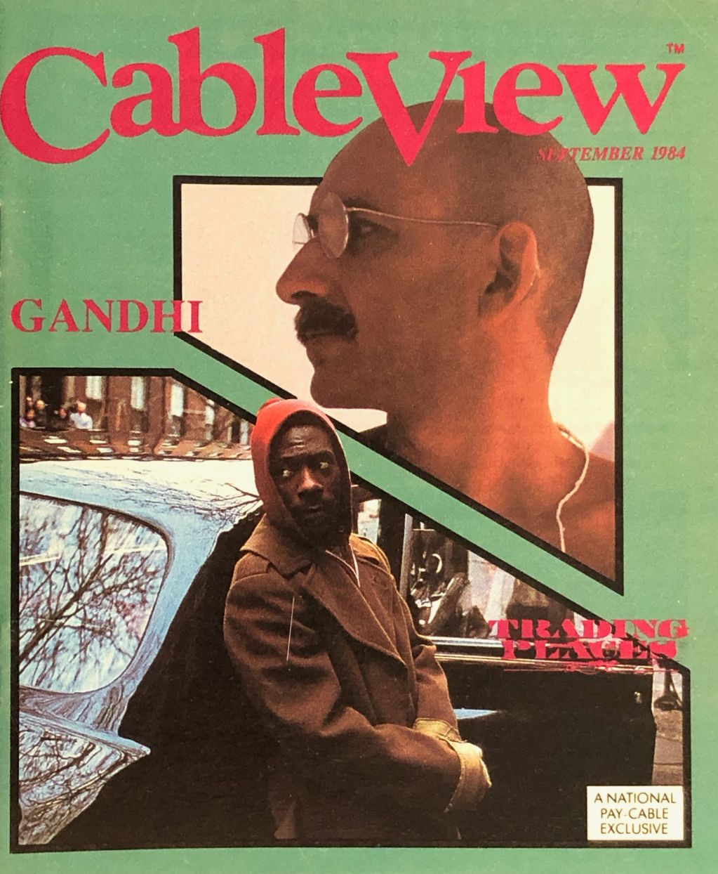 CABLEVIEW magazine side cover  September 1984