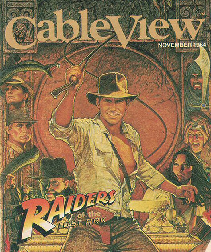 CABLEVIEW magazine side cover  November 1984
