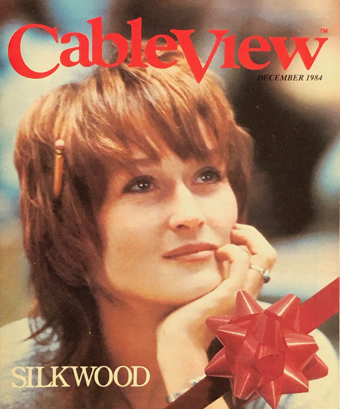 CABLEVIEW magazine side cover  December 1984