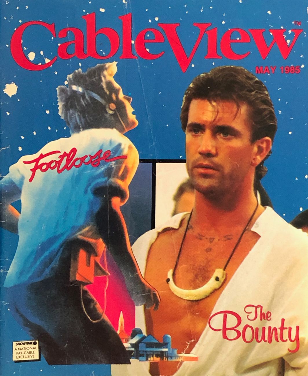 CABLEVIEW magazine side cover  May 1985