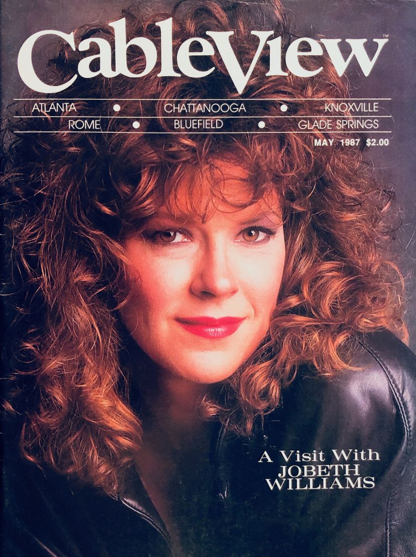 CABLEVIEW magazine side cover  May 1987