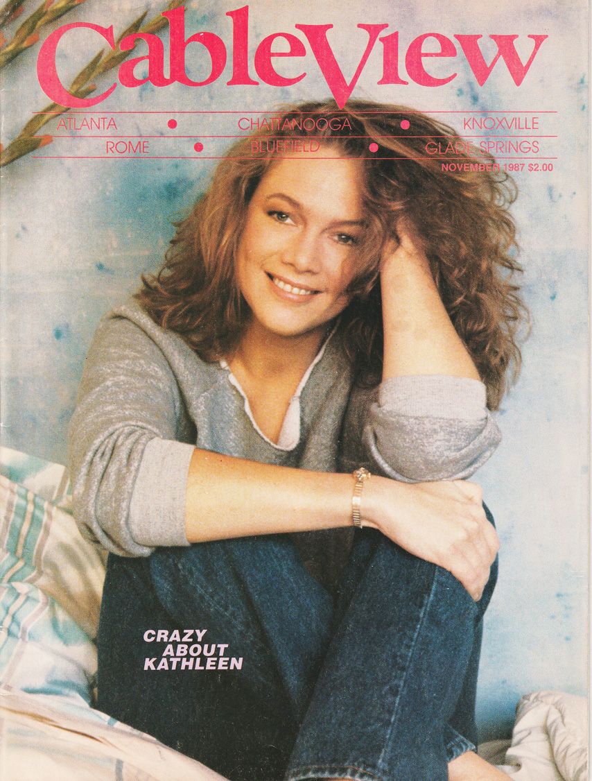 CABLEVIEW magazine side cover  November 1987