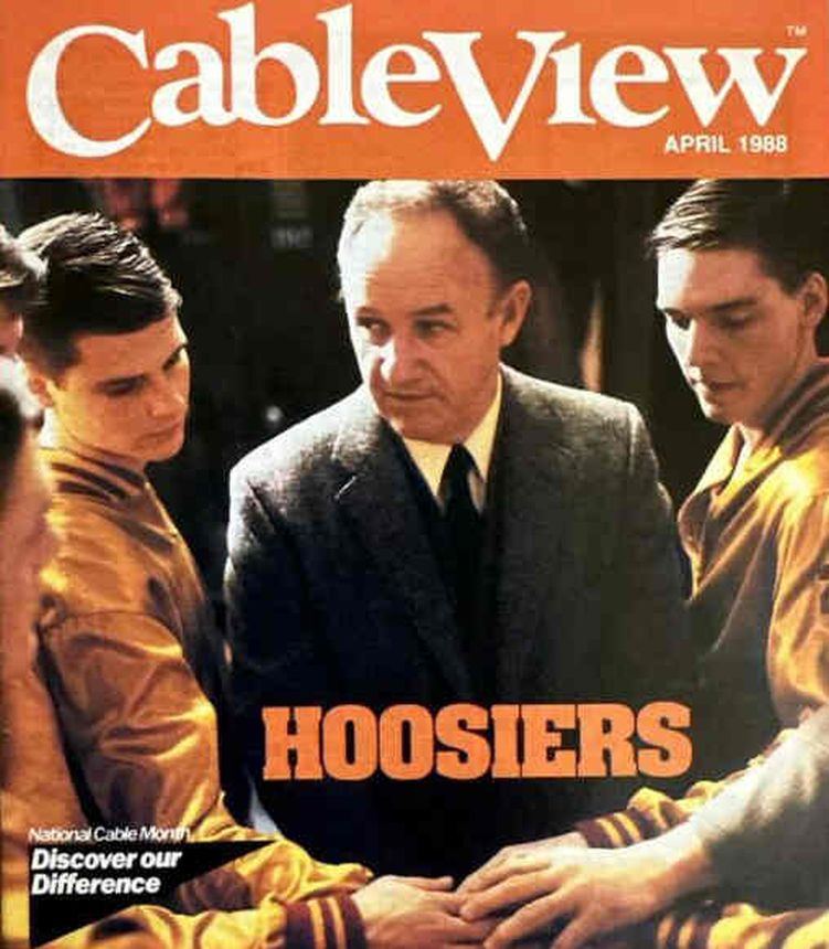 CABLEVIEW magazine side cover  April 1988