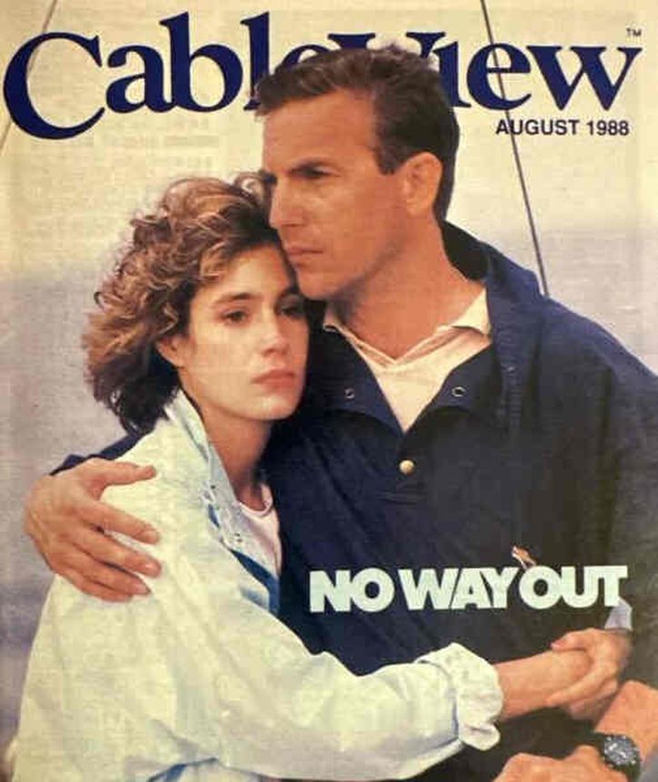 CABLEVIEW magazine side cover  August 1988