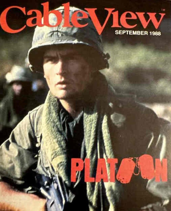 CABLEVIEW magazine side cover  September 1988