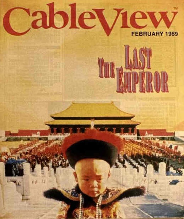 CABLEVIEW magazine side cover  February 1989