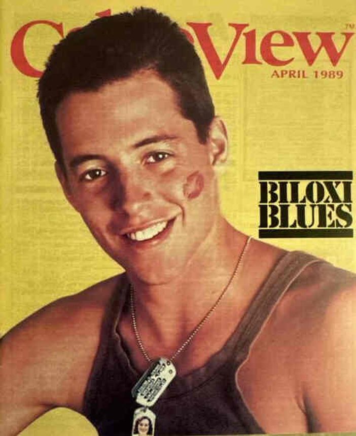 CABLEVIEW magazine side cover  April 1989
