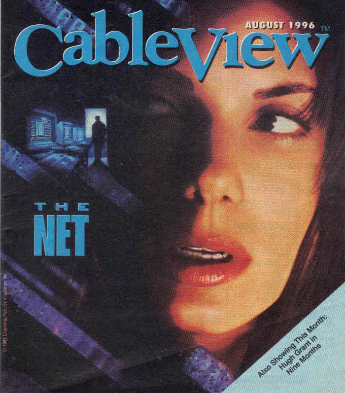 CABLEVIEW magazine side cover August 1996