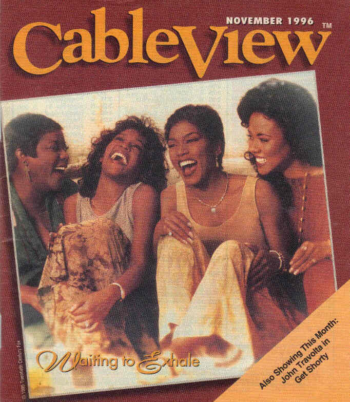 CABLEVIEW magazine side cover November 1996