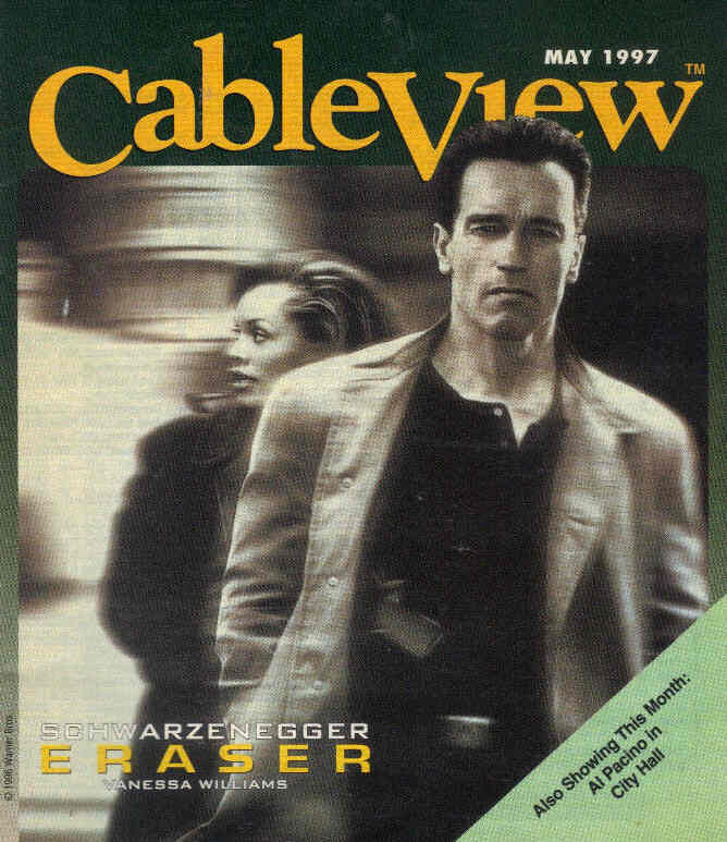 CABLEVIEW magazine side cover May 1997