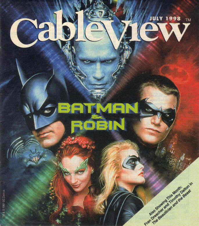CABLEVIEW magazine side cover July 1998