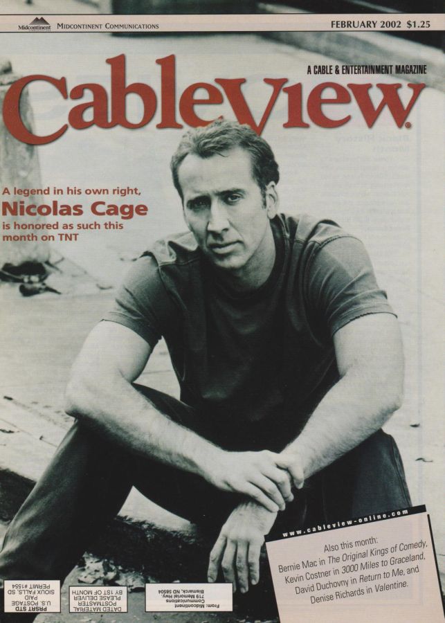 CABLEVIEW magazine side cover February 2000