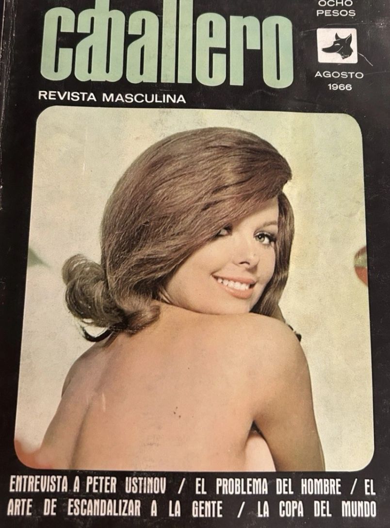 CABALLERO (MEXICO) magazine side cover Issue 9  August 1966
