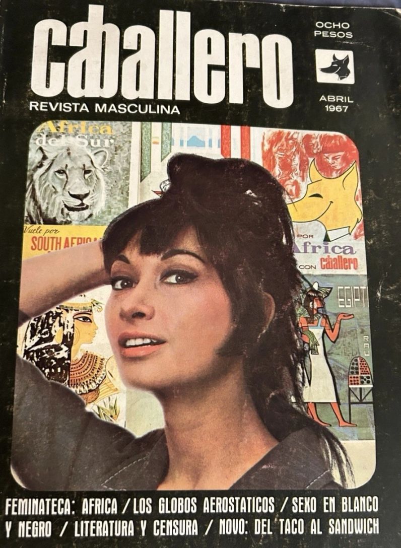 CABALLERO (MEXICO) magazine side cover Issue 17  April 1967