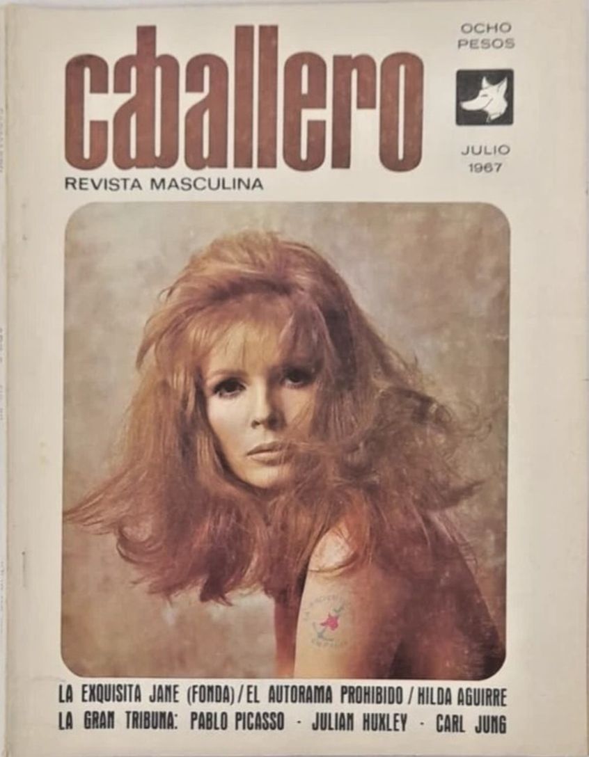 CABALLERO (MEXICO) magazine side cover Issue 20  July 1967
