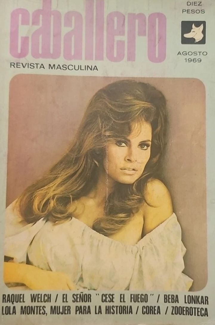 CABALLERO (MEXICO) magazine side cover  August 1969