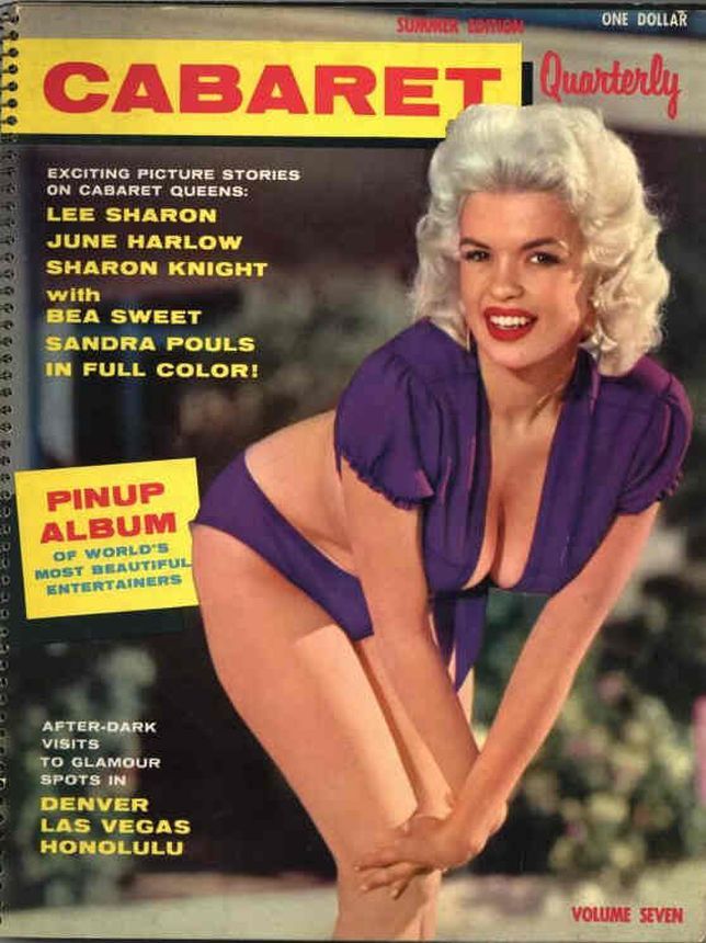 CABARET QUEENS magazine side cover Spring 1967