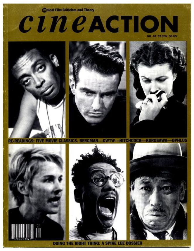 CINE ACTION CANADA magazine side cover Issue 40   