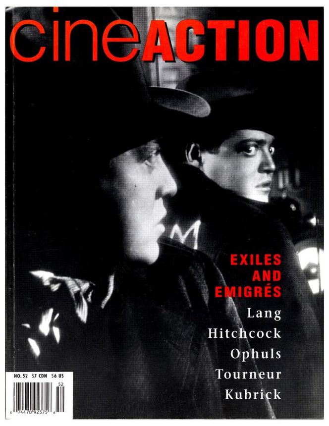 CINE ACTION CANADA magazine side cover Issue 52   