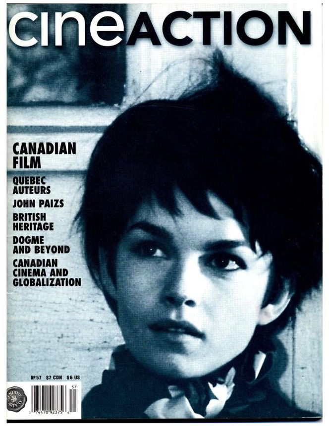 CINE ACTION CANADA magazine side cover Issue 57   
