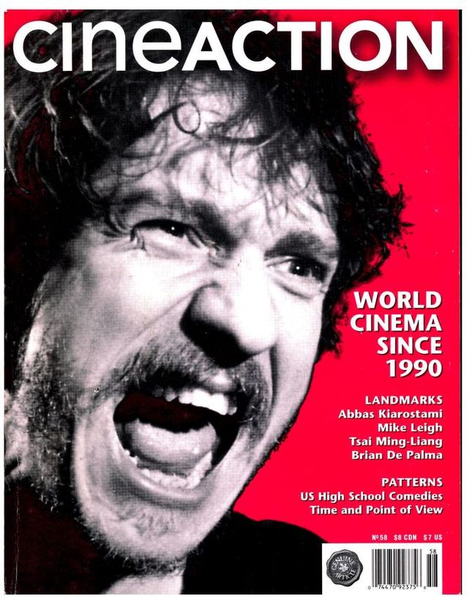 CINE ACTION CANADA magazine side cover Issue 58   
