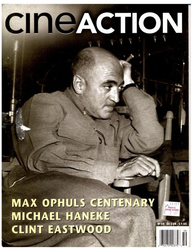 CINE ACTION CANADA magazine side cover Issue 59   