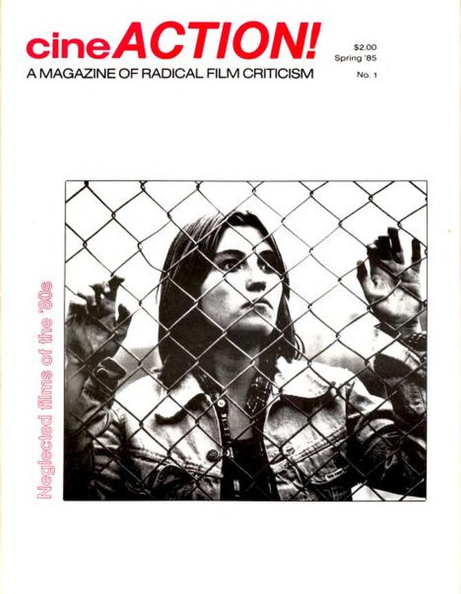 CINE ACTION CANADA magazine side cover Issue 1 Spring 1985
