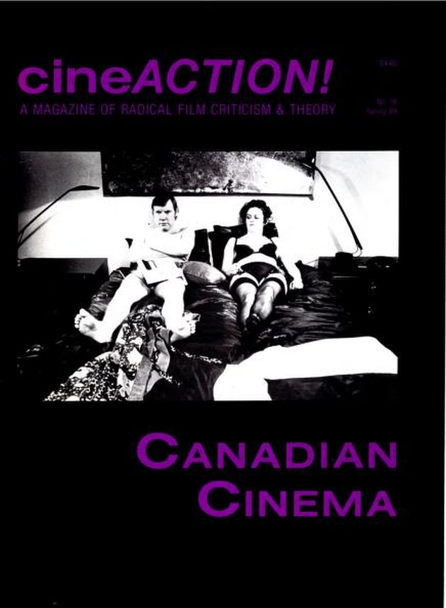 CINE ACTION CANADA magazine side cover Issue 16  May 1989