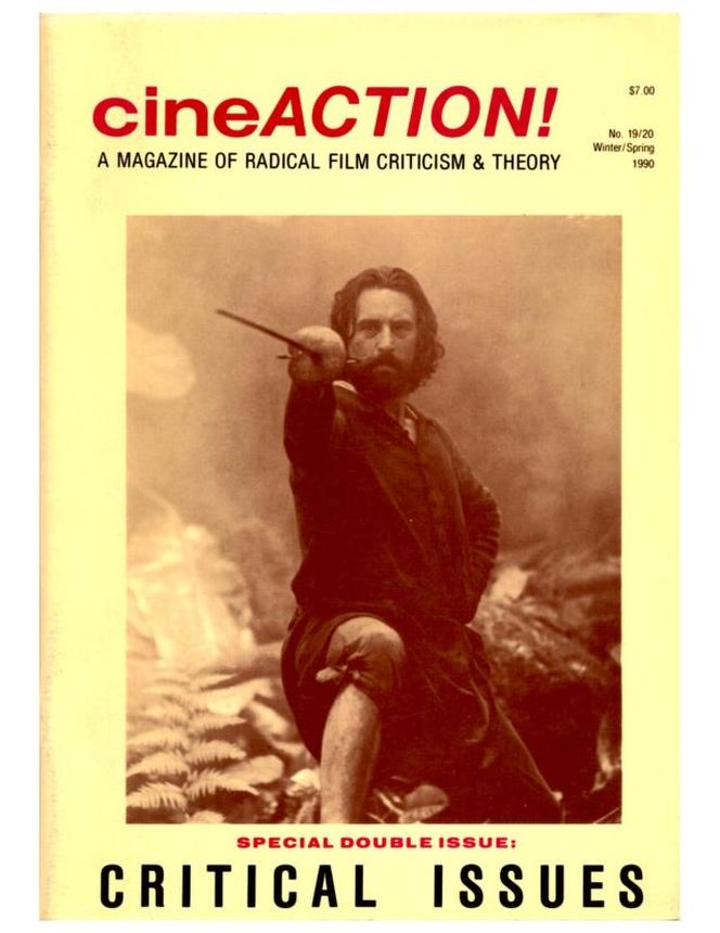CINE ACTION CANADA magazine side cover Issue 19-20 Spring 1990