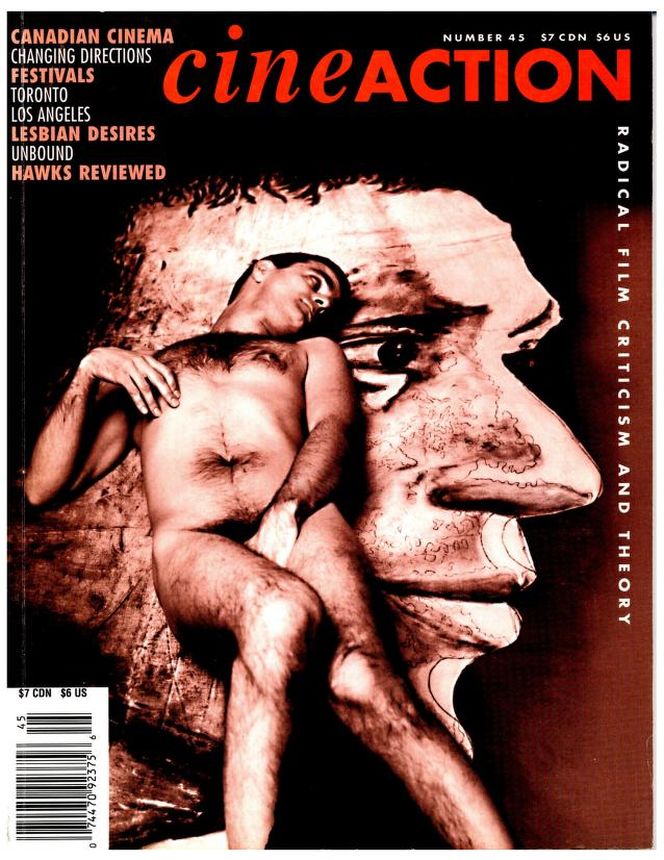 CINE ACTION CANADA magazine side cover Issue 45  February 1998
