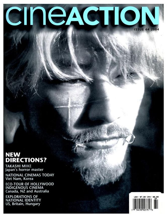 CINE ACTION CANADA magazine side cover Issue 64   2004