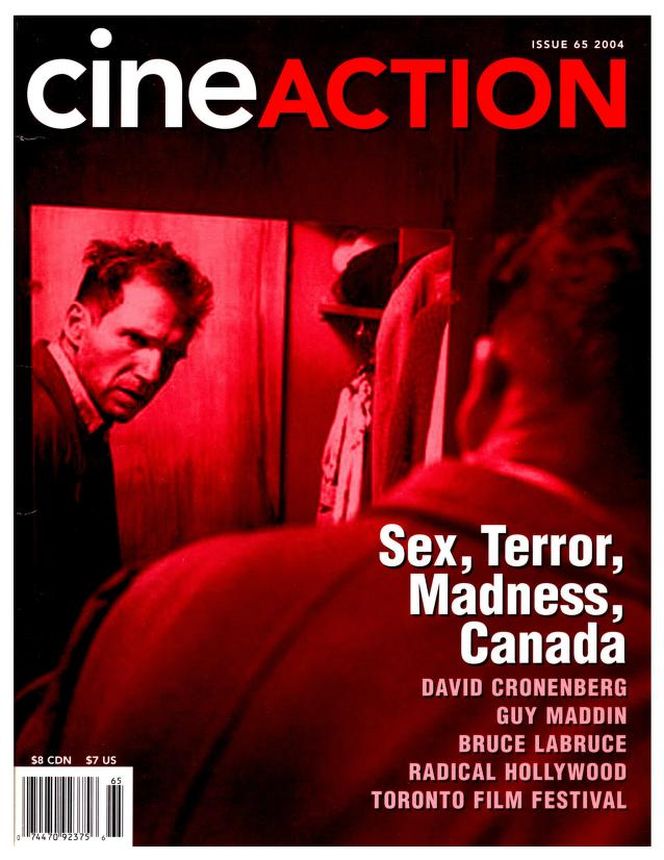 CINE ACTION CANADA magazine side cover Issue 65   2004