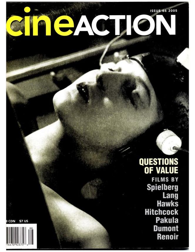 CINE ACTION CANADA magazine side cover Issue 66   2005