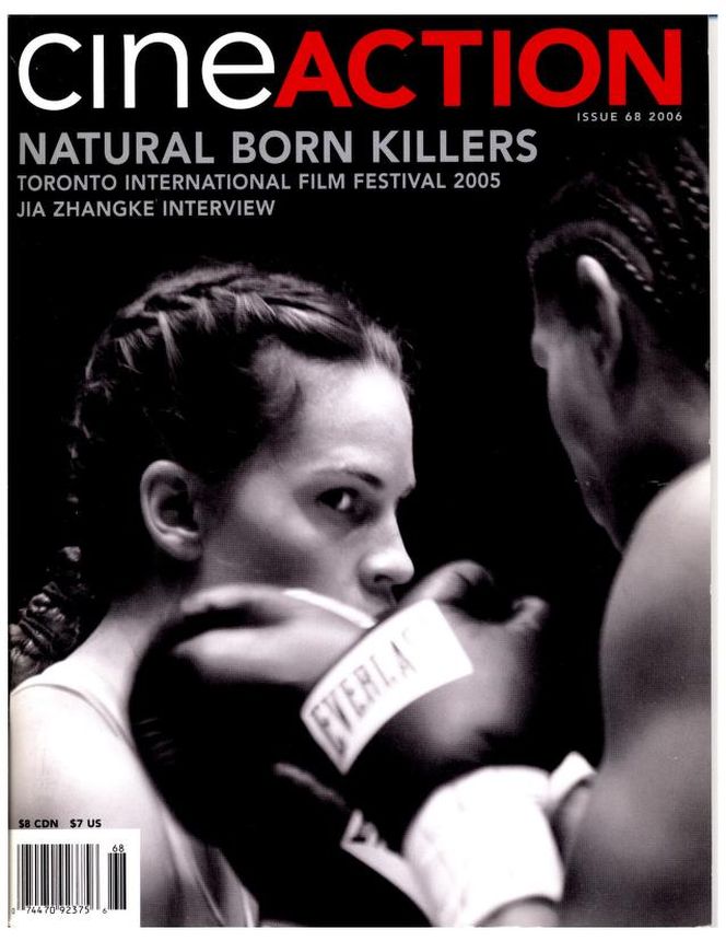 CINE ACTION CANADA magazine side cover Issue 68   2006