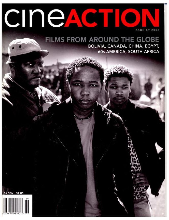 CINE ACTION CANADA magazine side cover Issue 69   2006
