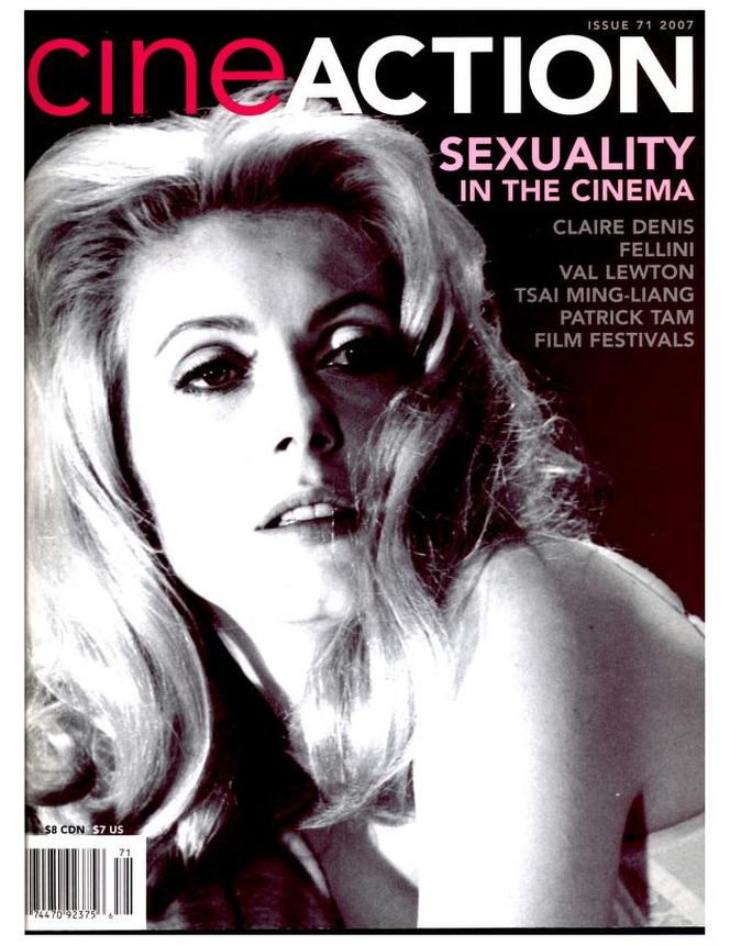 CINE ACTION CANADA magazine side cover Issue 71   2007