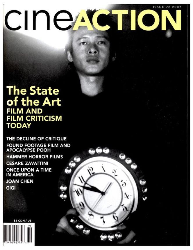 CINE ACTION CANADA magazine side cover Issue 72   2007