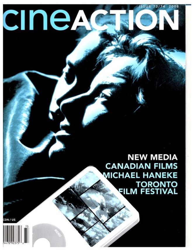 CINE ACTION CANADA magazine side cover Issue 73-4   2008