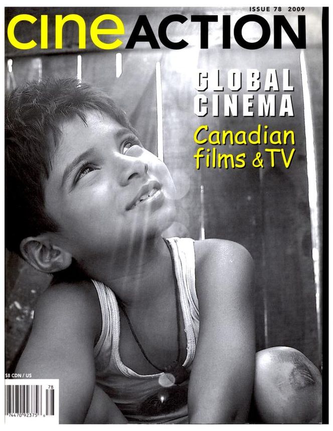CINE ACTION CANADA magazine side cover Issue 78   2009