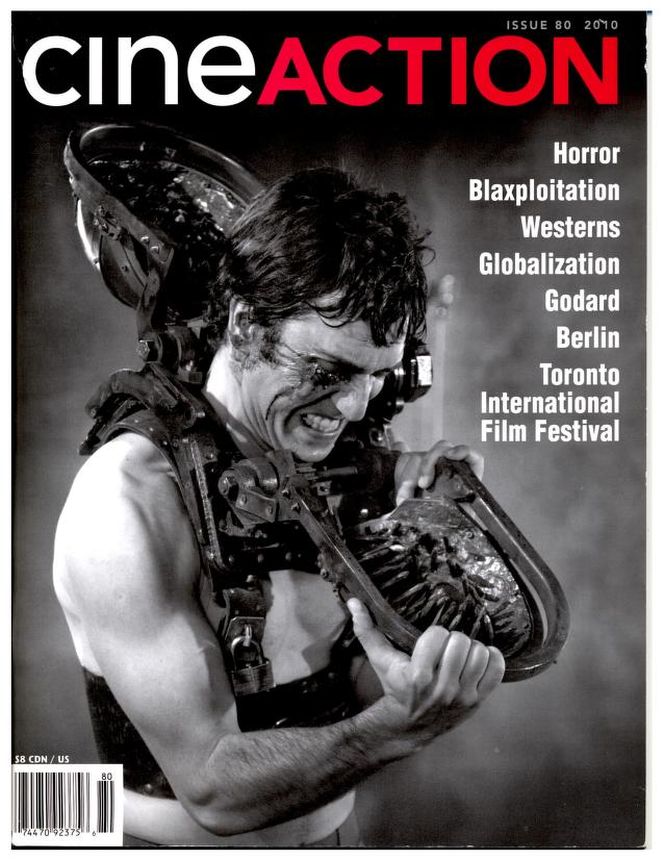 CINE ACTION CANADA magazine side cover Issue 80   2010