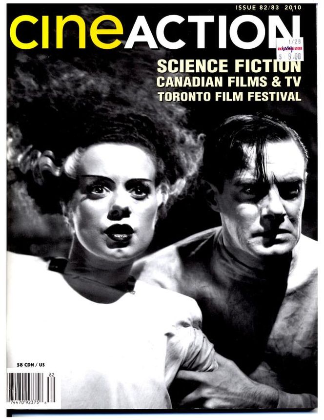 CINE ACTION CANADA magazine side cover Issue 82-3   2010